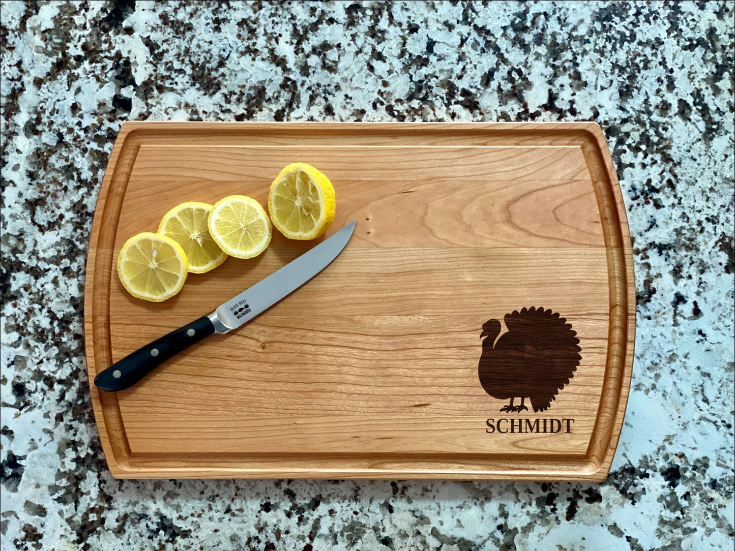 Turkey Cutting Board | Thanksgiving Charcuterie Board | Custom Serving Tray | Personalized Housewarming Closing Gift |