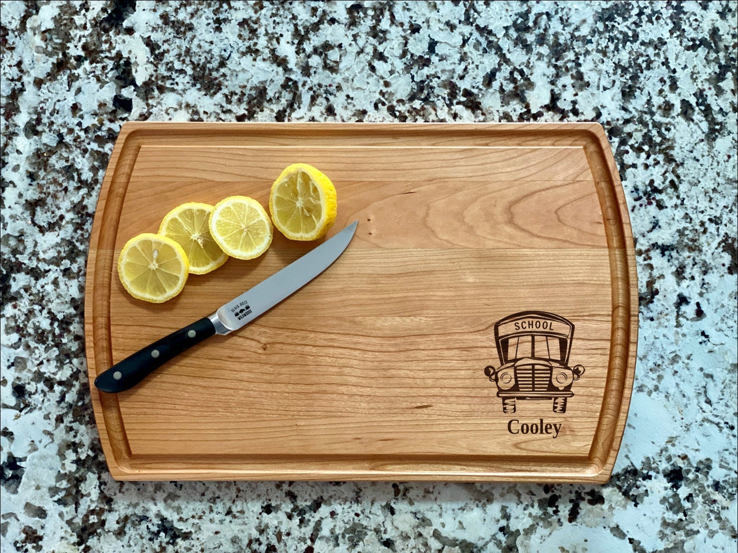 School Bus Driver Cutting Board |  Bus Driver Charcuterie Board | Custom Serving Tray | Personalized Driver Gift | School Academy Tray