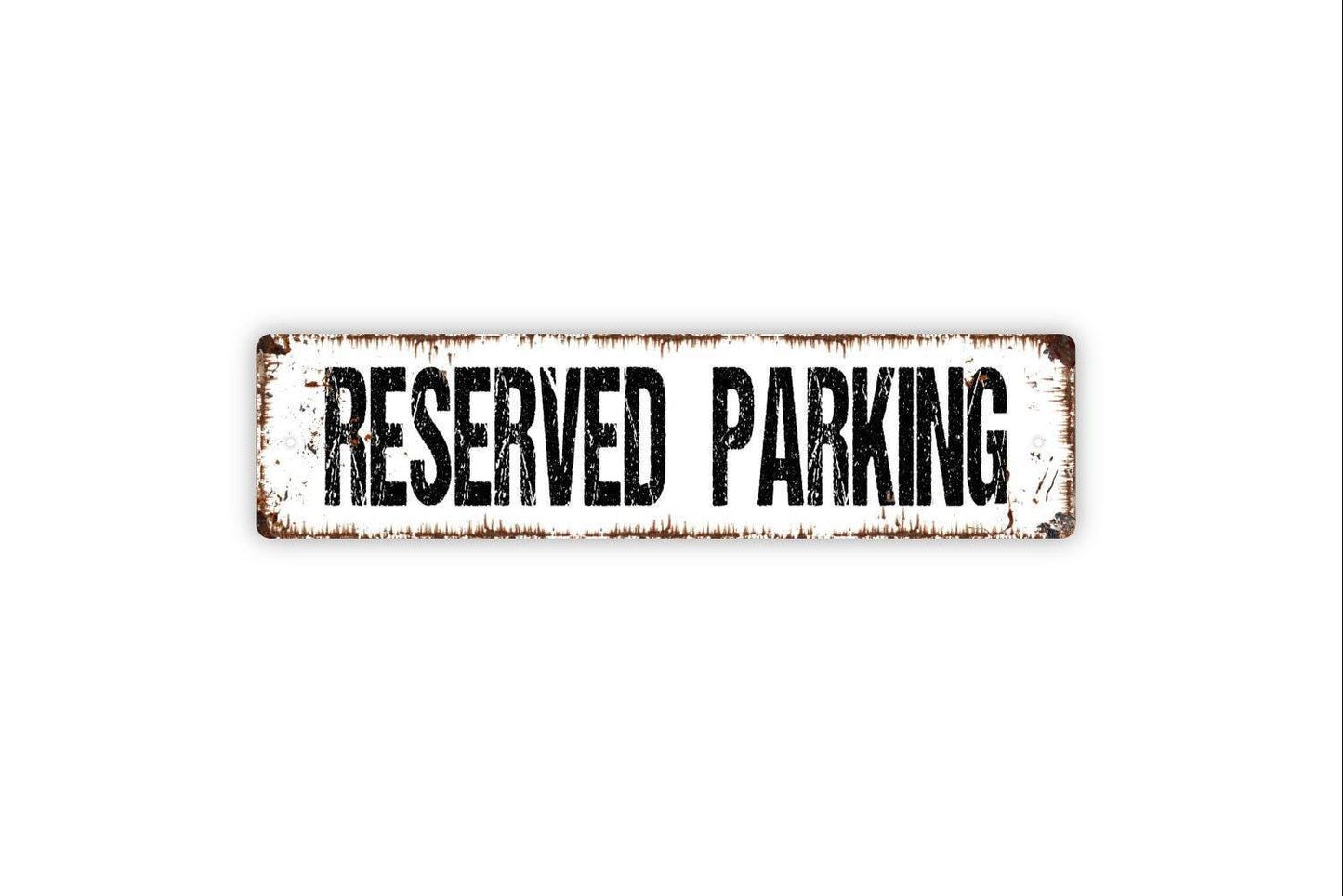 Reserved Parking Sign | Custom Parking Spot Sign | Business Lot Sign | Private Parking Area Sign | Metal Sign or Vinyl Sticker