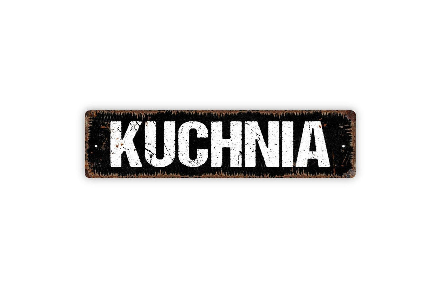 Kuchnia Sign - Kitchen Polish Poland Pantry Vinyl Sticker Or  Street Metal Sign or Door Name Plate Plaque