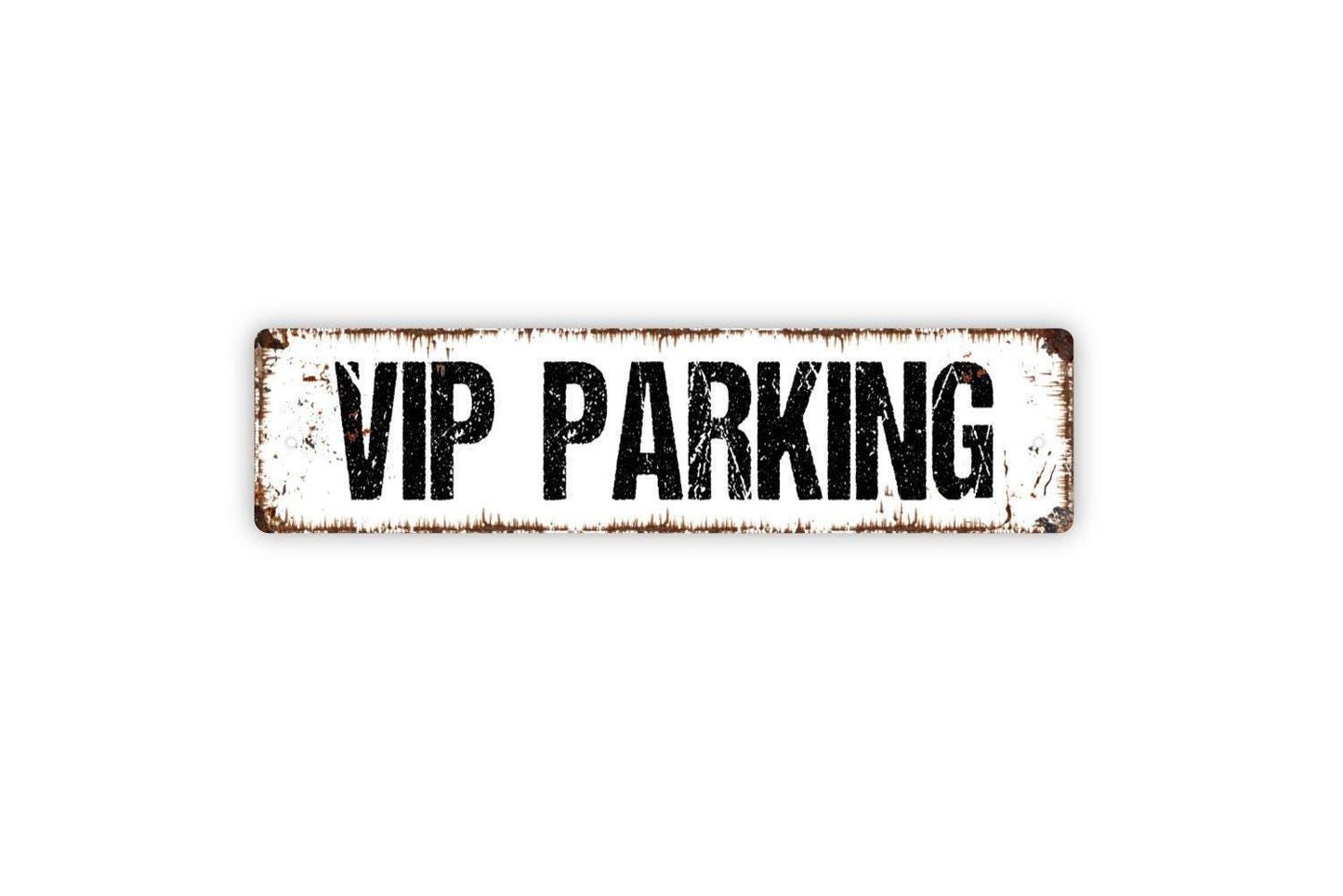 VIP Parking Sign - Very Important Person Parking Vinyl Sticker Or  Street Sign or Door Name Plate Plaque