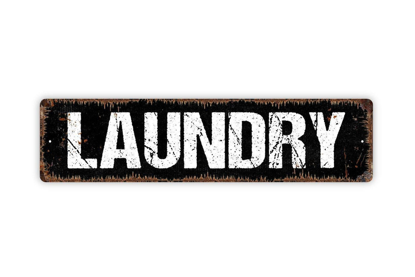 Laundry Sign - Laundry Room Laundromat Wash Dry Fold Clean Dirty Vinyl Sticker Or  Street Metal Sign or Door Name Plate Plaque
