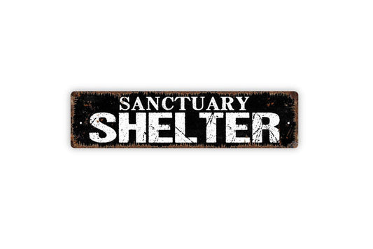 Personalized Shelter Sign - Custom House Home Picnic Shelter Vinyl Sticker Or  Street Metal Sign or Door Name Plate Plaque