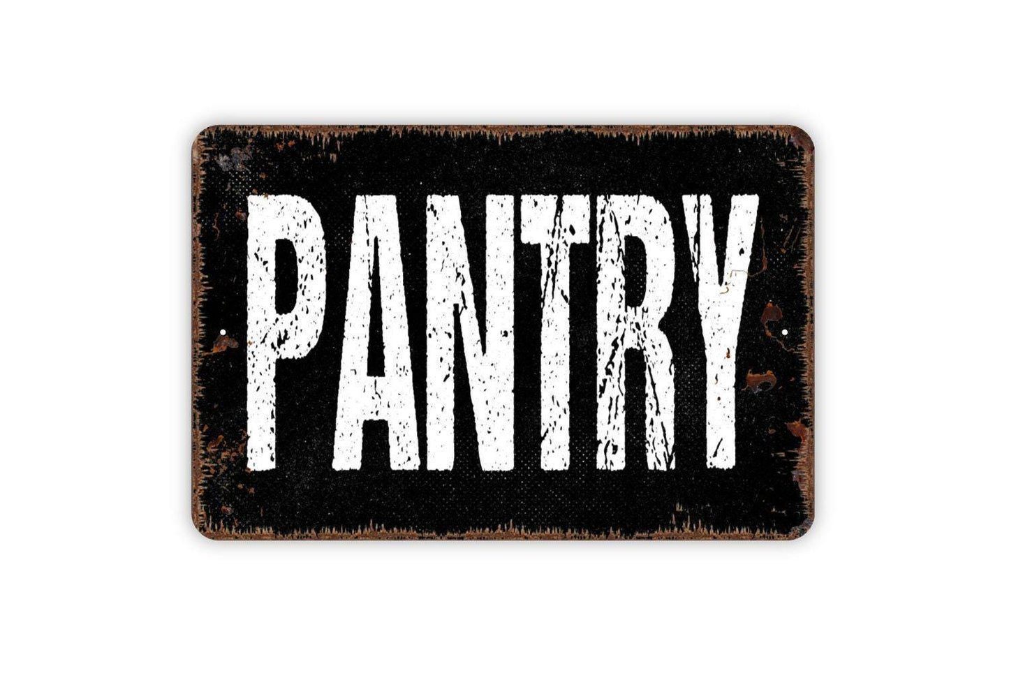 Pantry Sign - Kitchen Metal Wall Art - Indoor or Outdoor