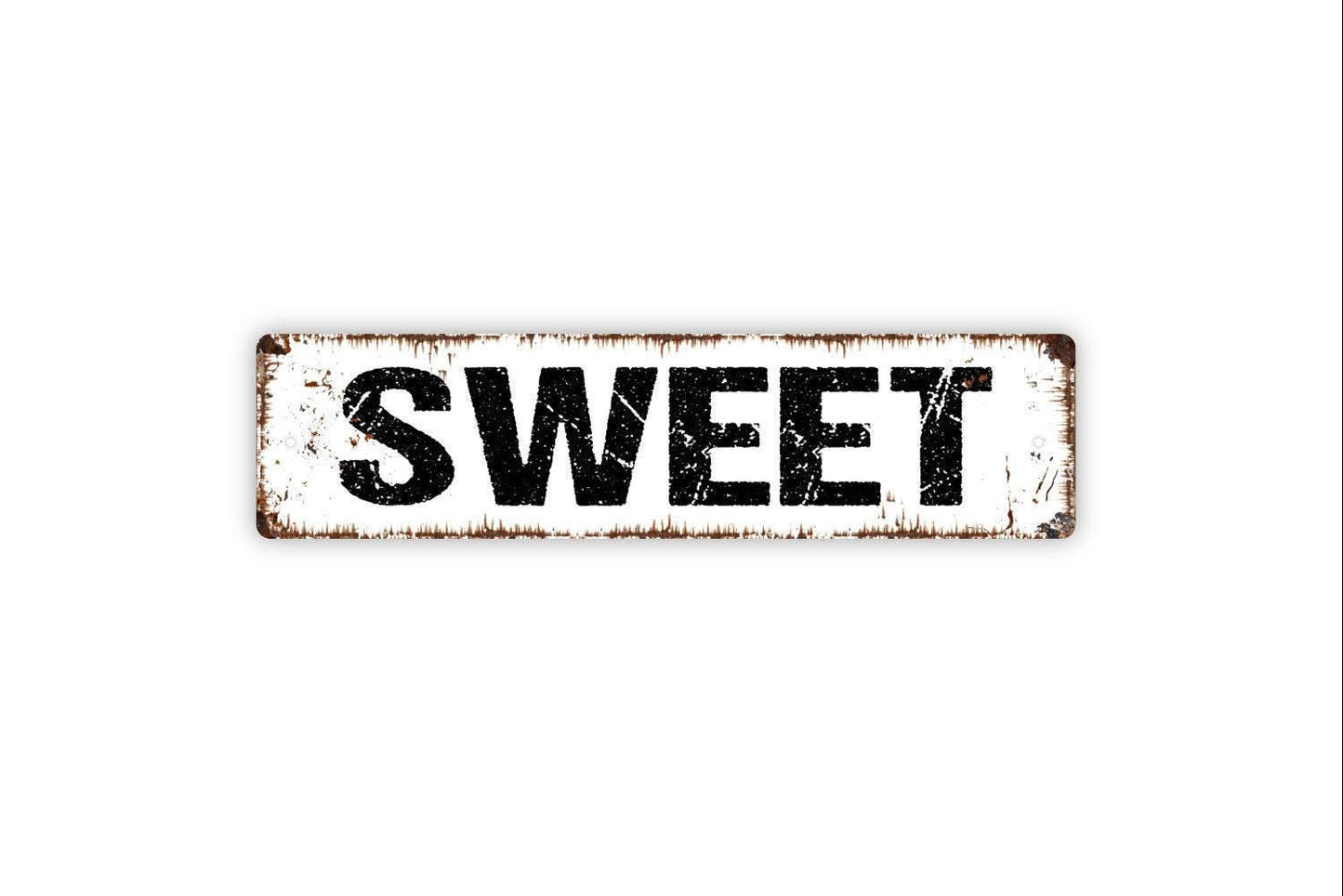 Sweet Sign - Wine Winery Farm Fresh Honey Vinyl Sticker Or  Street Metal Sign or Door Name Plate Plaque