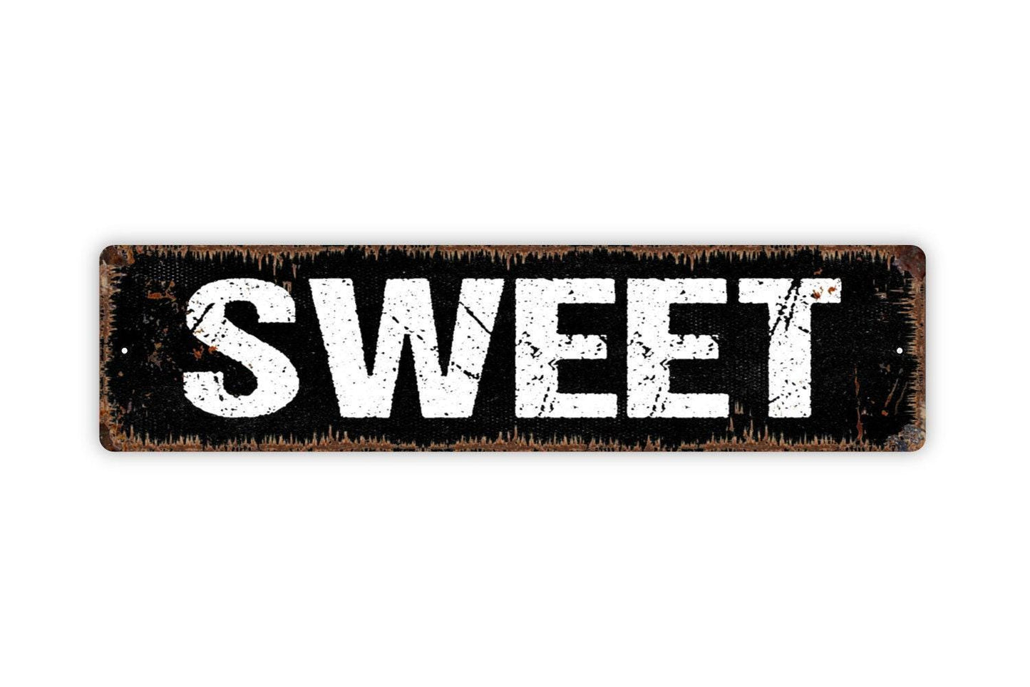 Sweet Sign - Wine Winery Farm Fresh Honey Vinyl Sticker Or  Street Metal Sign or Door Name Plate Plaque