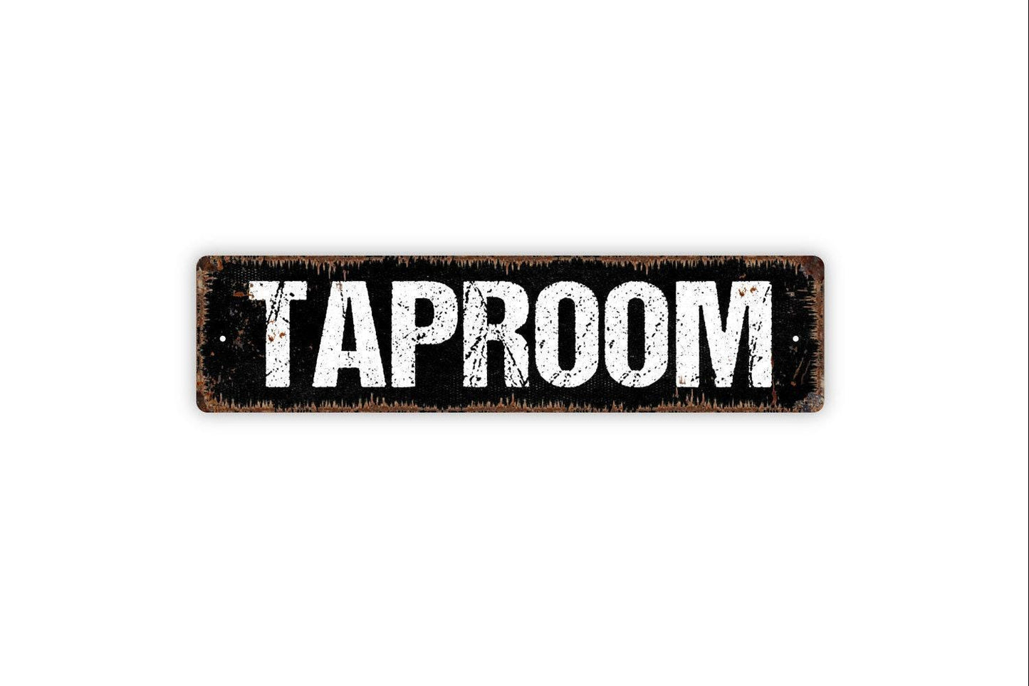 Taproom Sign - Bar Pub Brewery Tap Room Brew Station Vinyl Sticker Or  Metal Street Sign or Door Name Plate Plaque