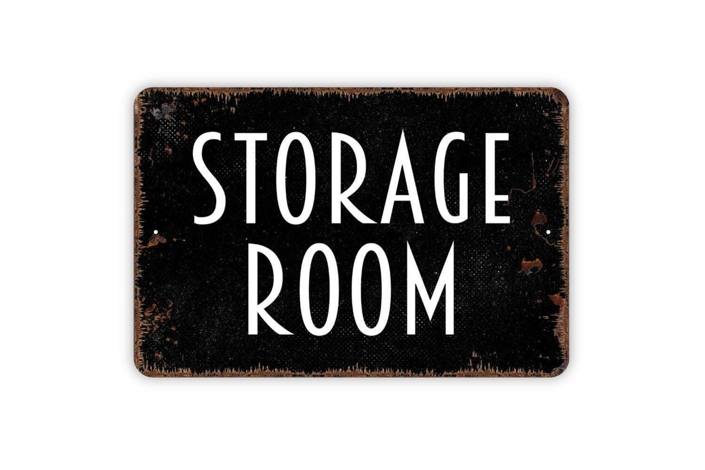 Storage Room Sign - Metal Wall Art - Indoor or Outdoor