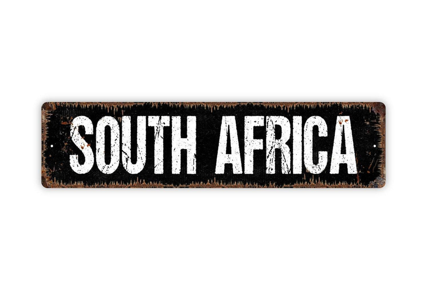 South Africa Sign - Wine Winery Vineyard Vinyl Sticker Or  Street Metal Sign or Door Name Plate Plaque