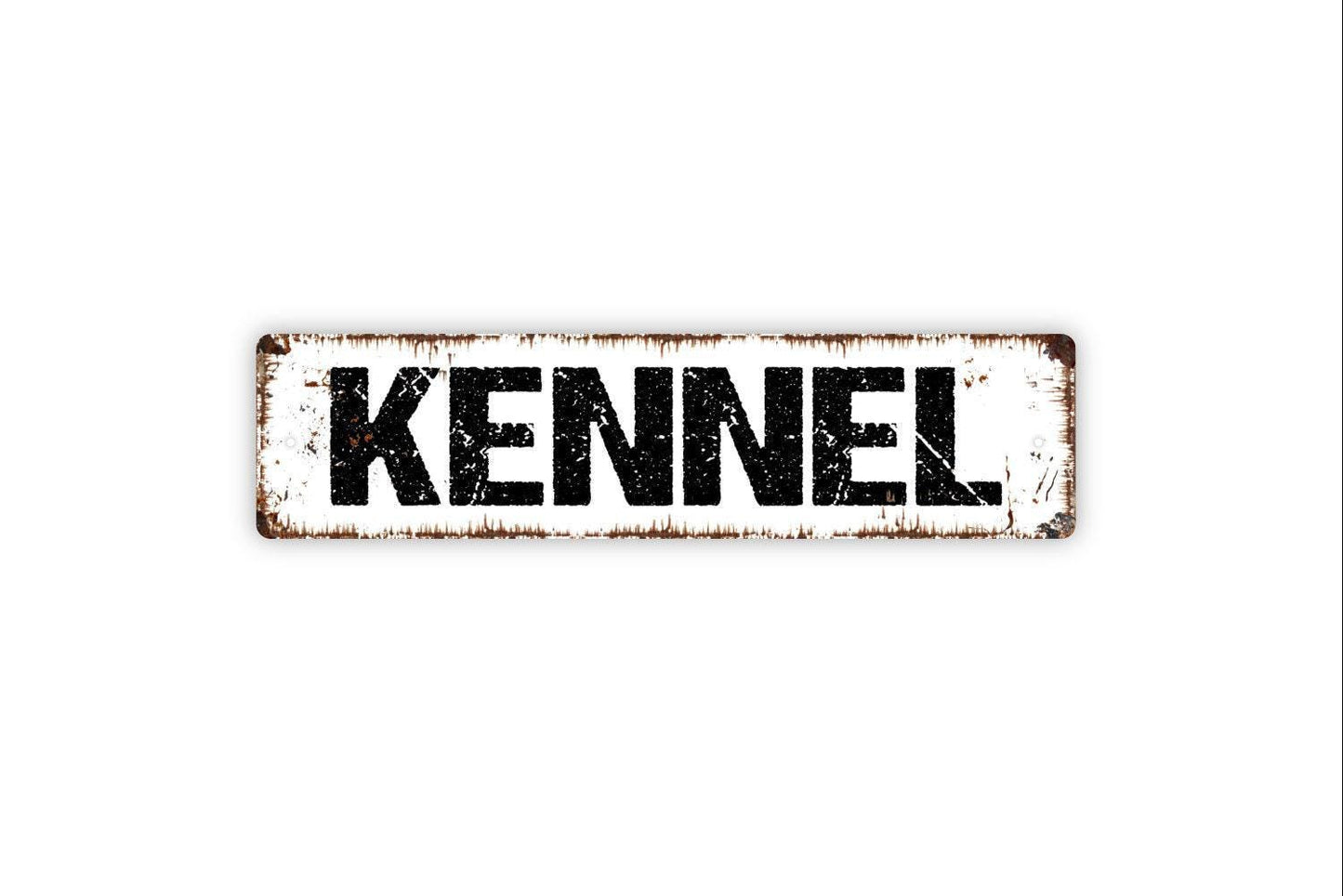 Kennel Sign | Rustic Pet Wall Decor | Dog Boarding or Grooming Sign | Custom Metal Sign or Vinyl Sticker | Farmhouse Pet Care Wall Art