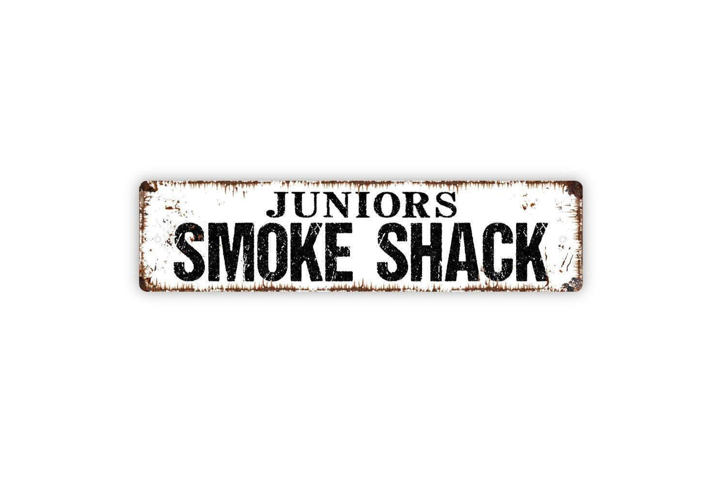 Personalized Smoke Shack Sign | Custom BBQ Sign | Barbecue Pit Sign | Outdoor Grill Decor | Metal Sign or Vinyl Sticker