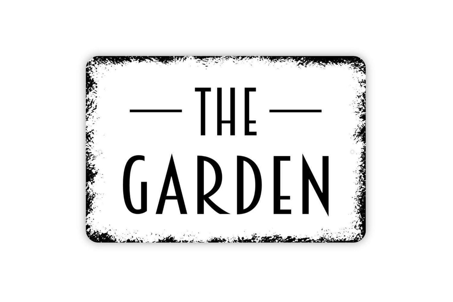The Garden Sign - Metal Garden Indoor or Outdoor Wall Art