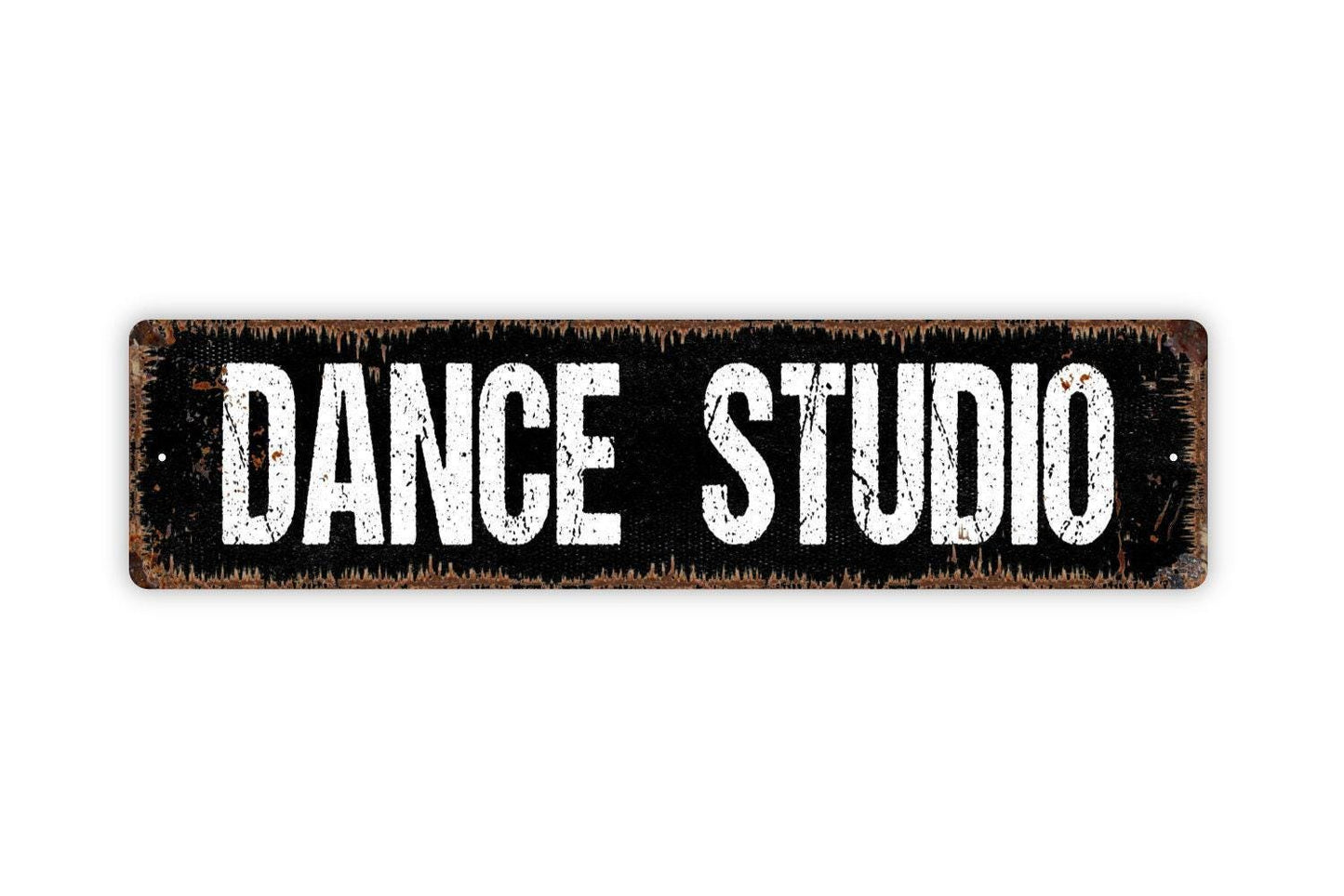 Dance Studio Sign - Dance Academy School Company Vinyl Sticker Or  Street Metal Sign or Door Name Plate Plaque