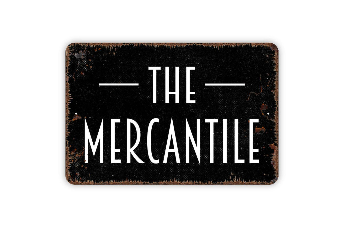 The Mercantile Sign - Metal Indoor or Outdoor Wall Art