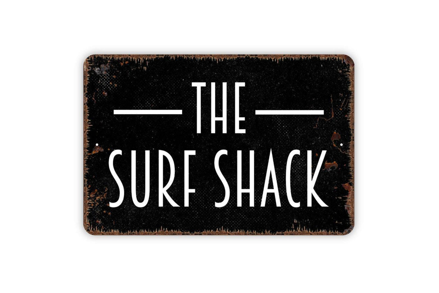Surf Shack Sign - Metal Wall Art - Indoor or Outdoor