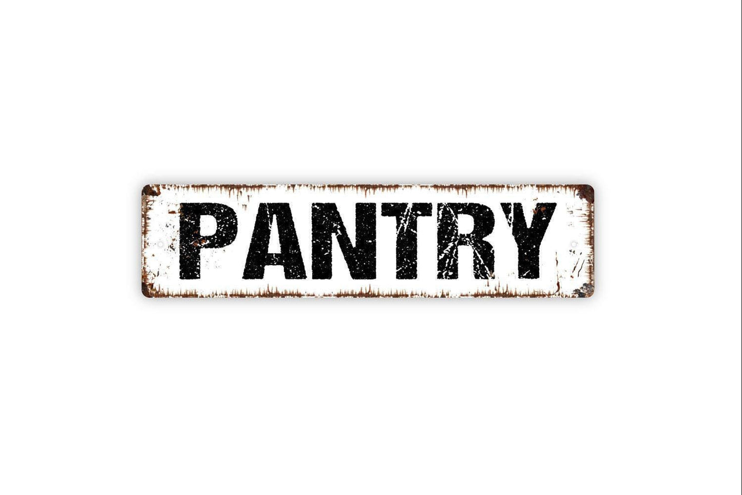 Pantry Sign - Kitchen Cafe Diner Dry Goods Snacks Vinyl Sticker Or  Street Metal Sign or Door Name Plate Plaque