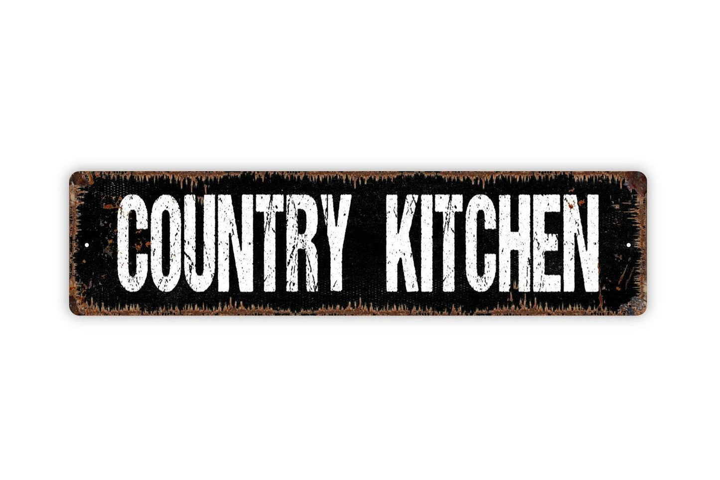 Country Kitchen Sign, Funny Pantry Kitchen Vinyl Sticker Or  Custom Metal Sign, Vinyl Sticker Or  Street Sign or Door Name Plate Plaque
