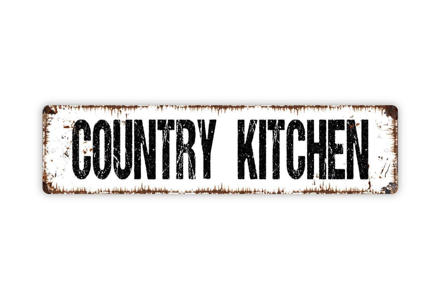 Country Kitchen Sign, Funny Pantry Kitchen Vinyl Sticker Or  Custom Metal Sign, Vinyl Sticker Or  Street Sign or Door Name Plate Plaque