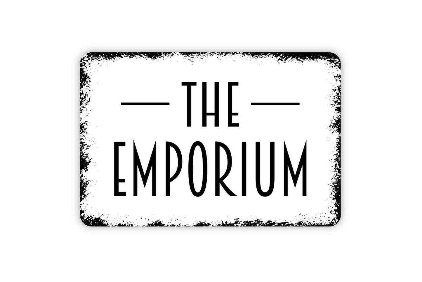 The Emporium Sign - Custom Indoor or Outdoor Metal Wall Art