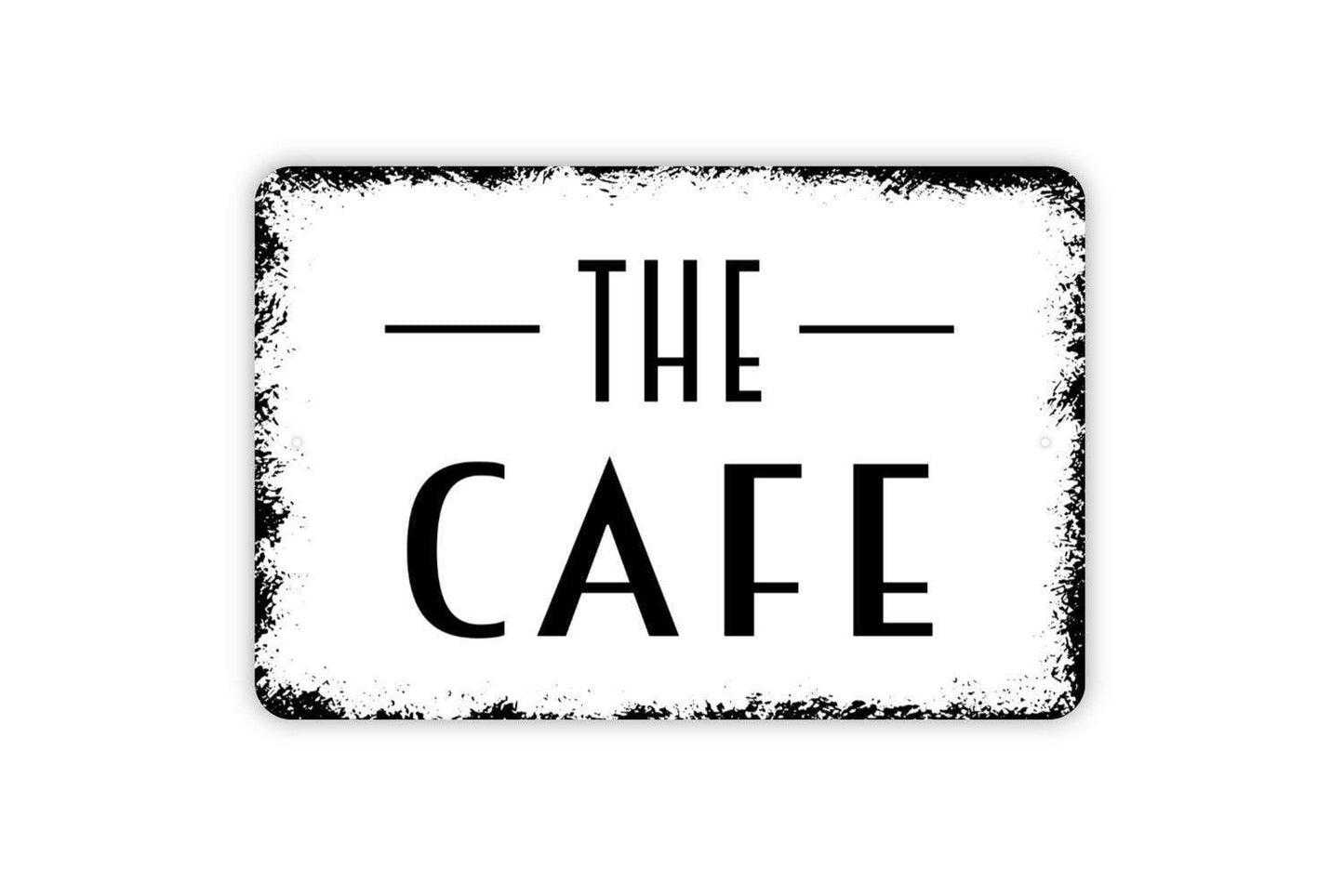 The Cafe Sign - Metal Wall Art