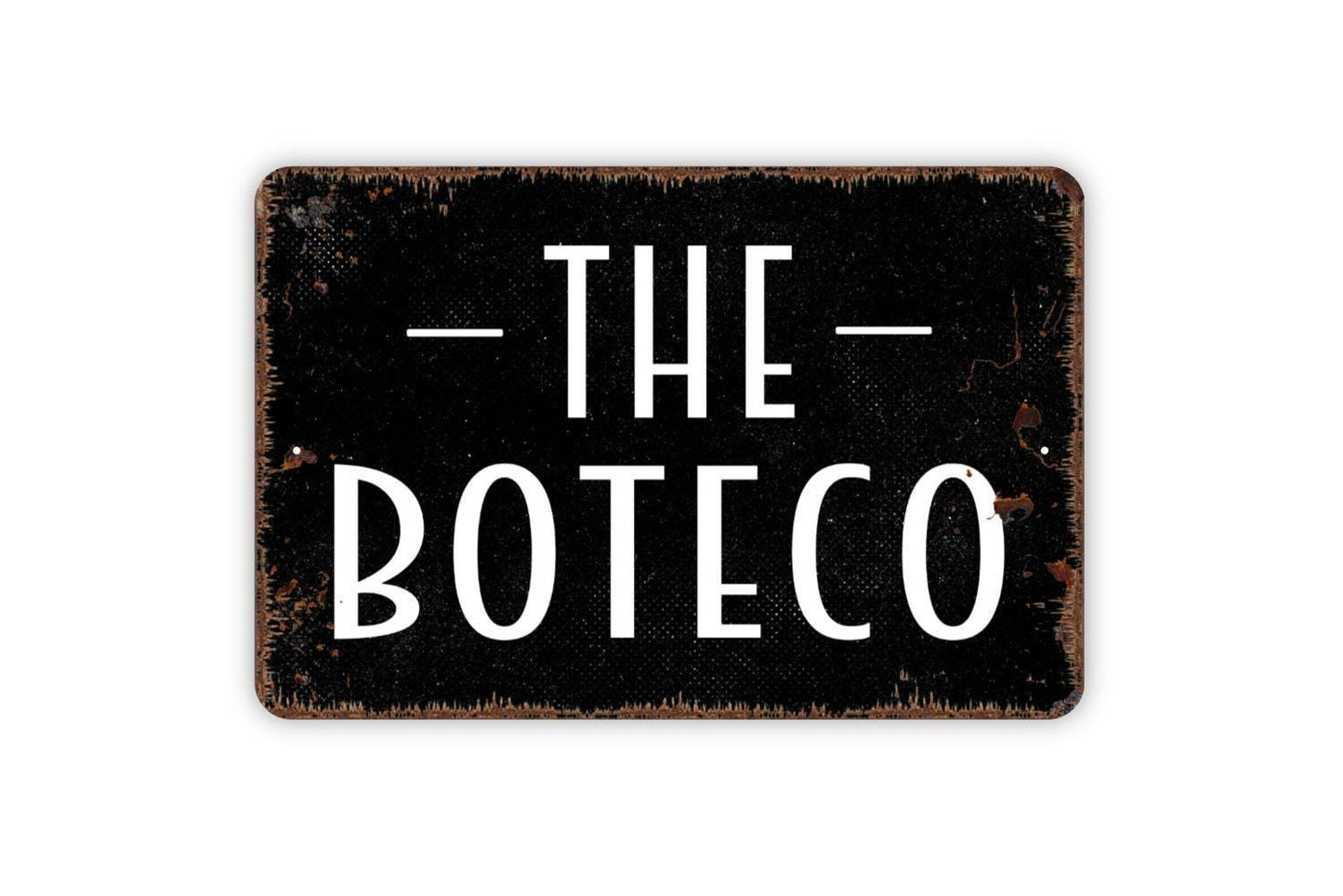 The Boteco Sign – Rustic Bar Pub Wall Decor – Brazilian Home Bar Man Cave Patio Kitchen Sign – Metal Sign or Sticker