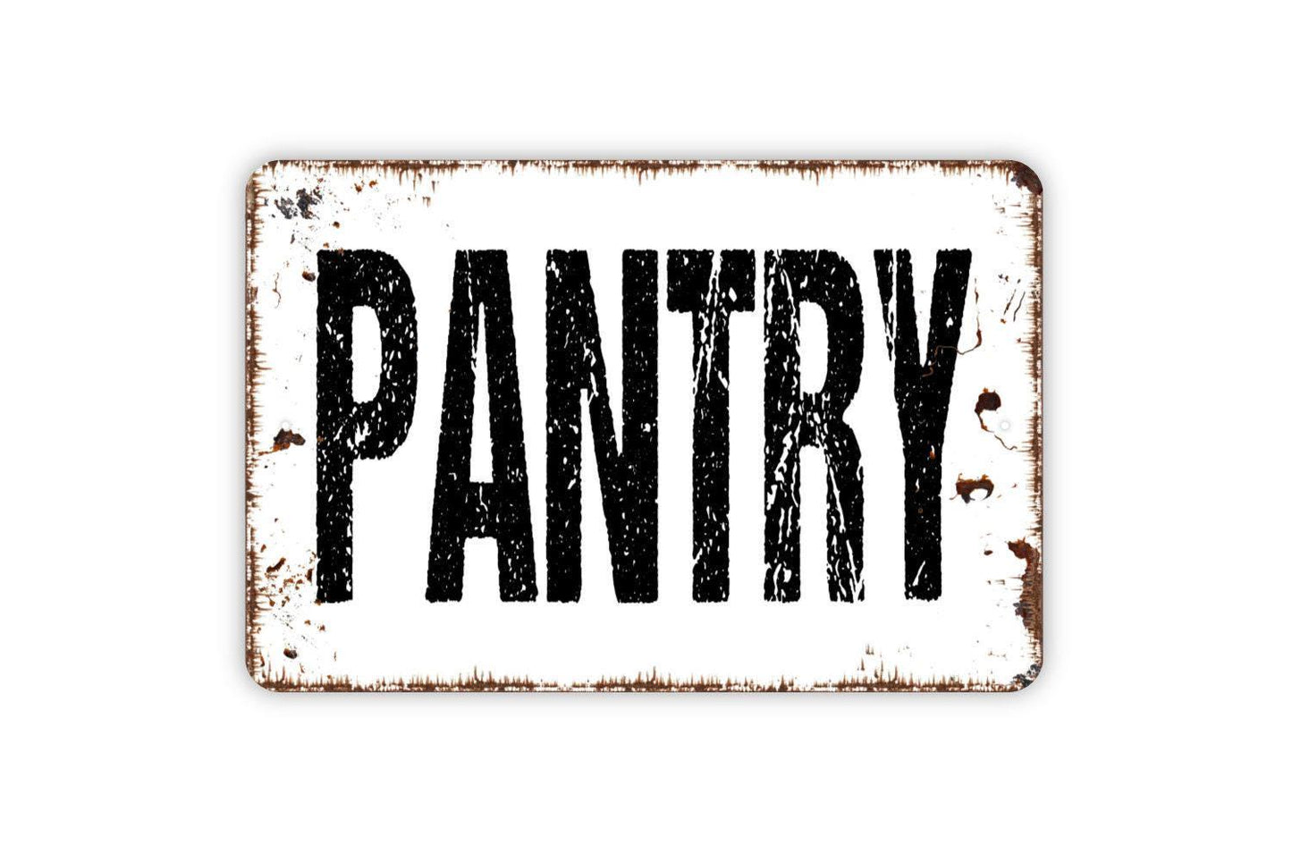 Pantry Sign - Kitchen Metal Wall Art - Indoor or Outdoor