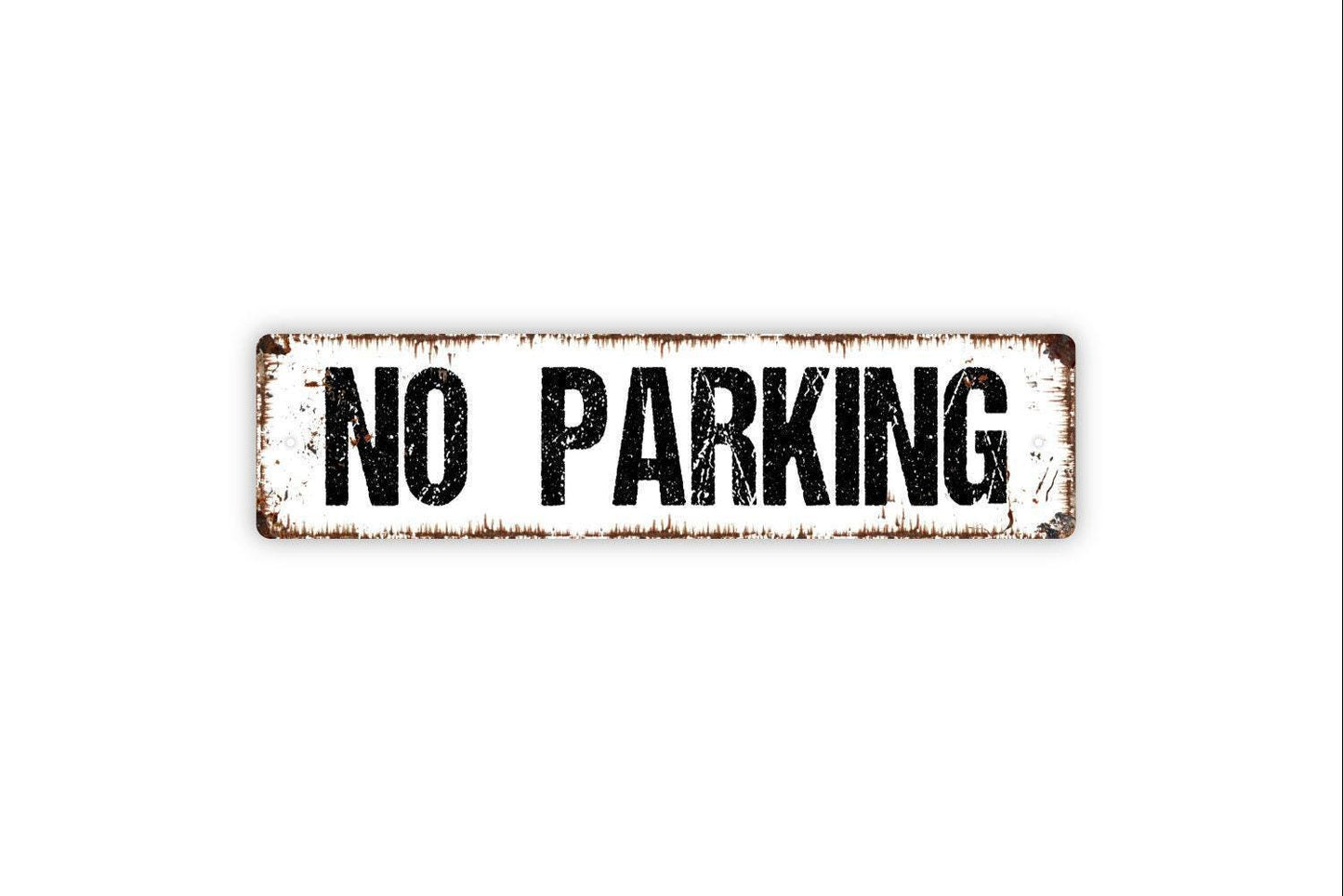 No Parking Sign – Private Property Sign – Driveway Parking Lot Warning – Garage Yard Wall Decor – Metal Sign or Vinyl Sticker