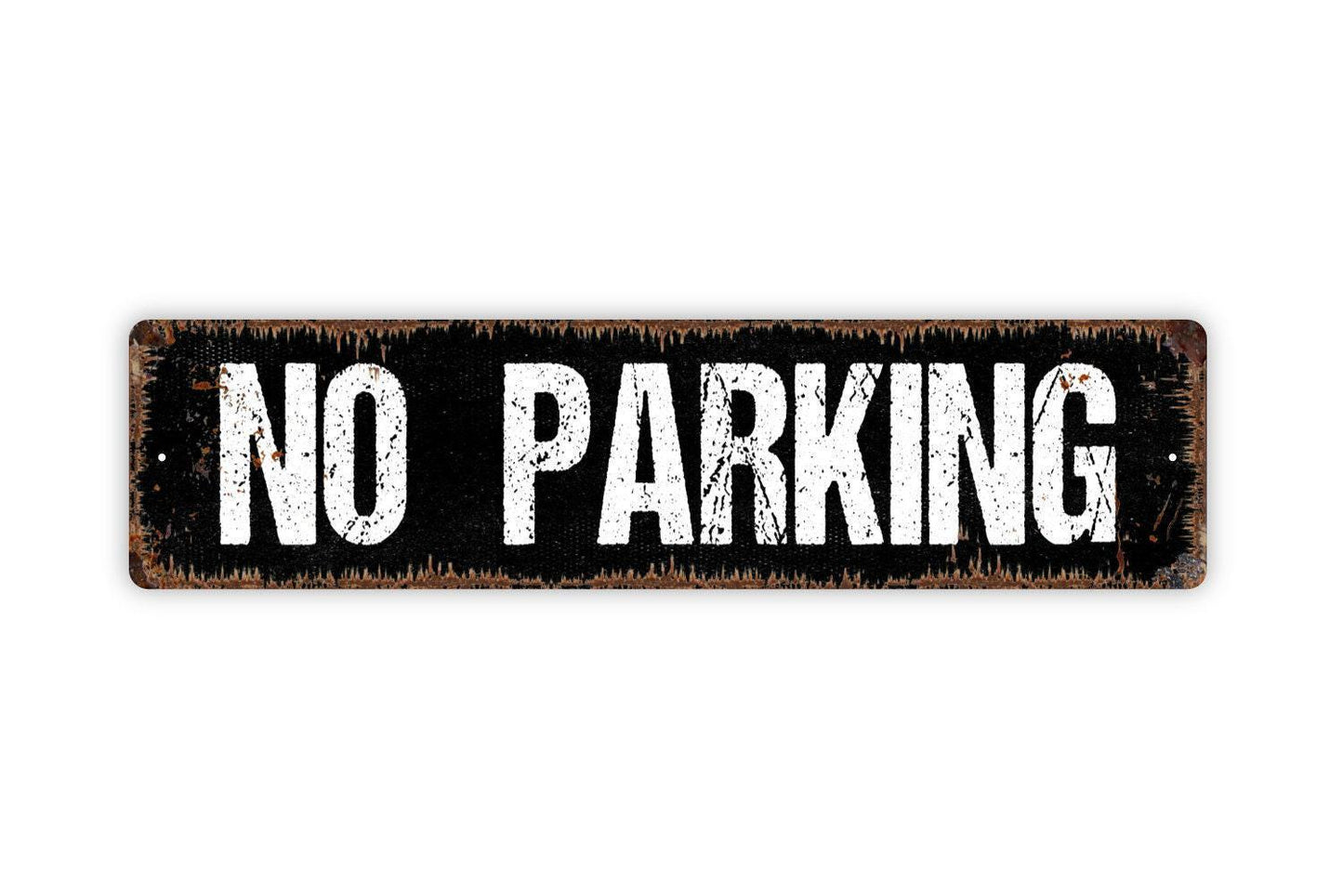 No Parking Sign – Private Property Sign – Driveway Parking Lot Warning – Garage Yard Wall Decor – Metal Sign or Vinyl Sticker