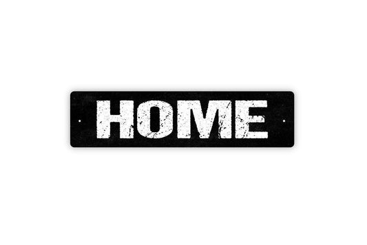Home Sign - Welcome To Or Sports Theme Ballfield Stadium Visitor Vinyl Sticker Or  Street Metal Sign or Door Name Plate Plaque