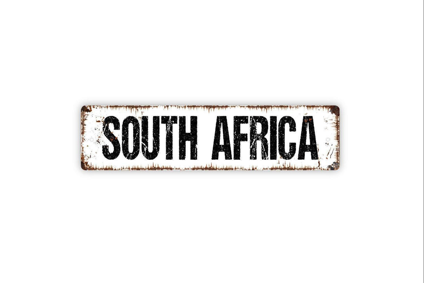 South Africa Sign - Wine Winery Vineyard Vinyl Sticker Or  Street Metal Sign or Door Name Plate Plaque