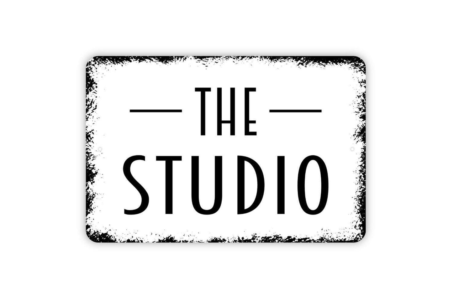 The Studio Sign - Metal Sign, Custom Farmhouse Kitchen Wall Metal Sign