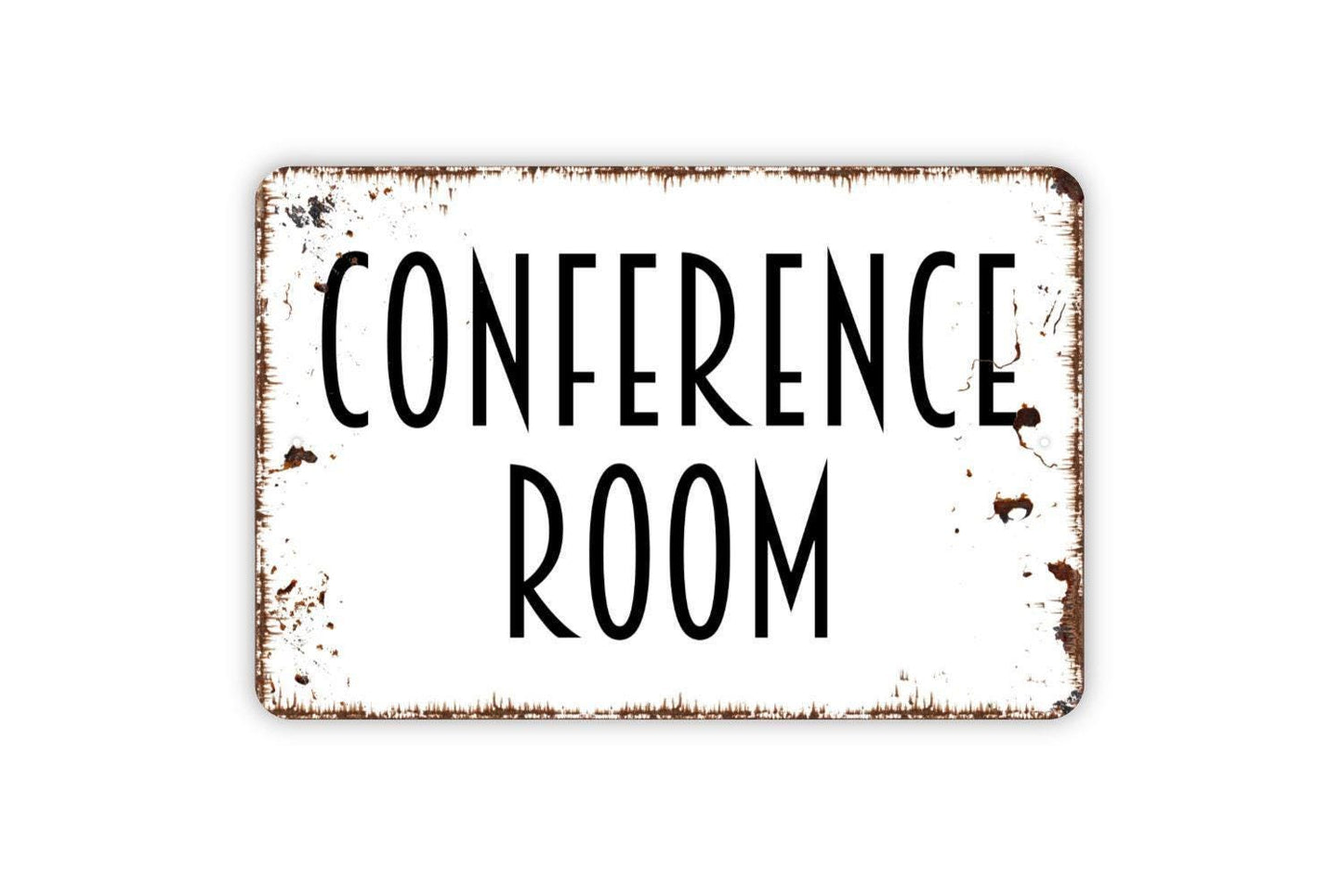 Conference Room Sign | Office Meeting Room Wall Decor | Business Workplace Wall Art | Custom Metal Sign or Vinyl Sticker | Professional