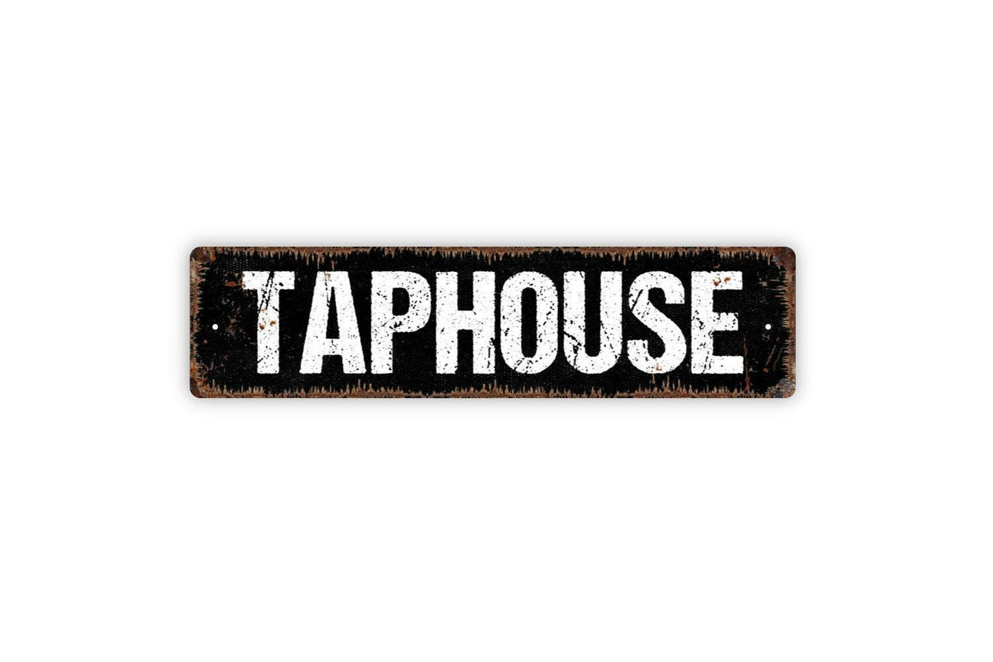 Taphouse Sign - Bar Pub Brewery Tap Room Brew Station Vinyl Sticker Or  Metal Street Sign or Door Name Plate Plaque