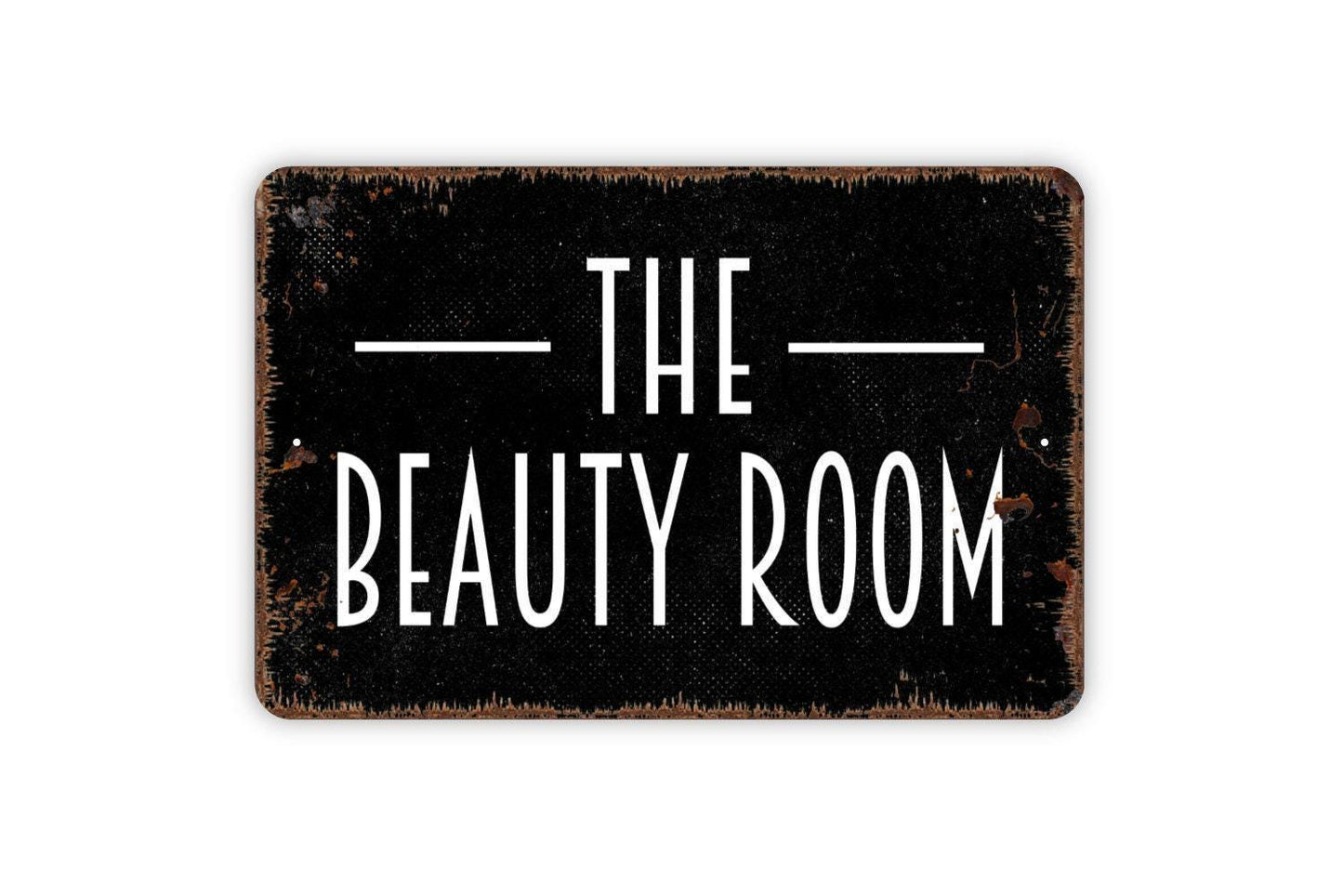 The Beauty Room - Beauty Hair Salon Metal Indoor or Outdoor Wall Art