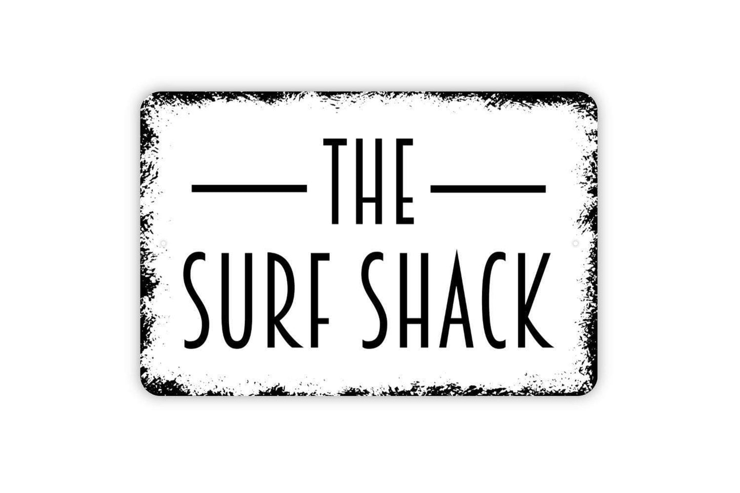 Surf Shack Sign - Metal Wall Art - Indoor or Outdoor