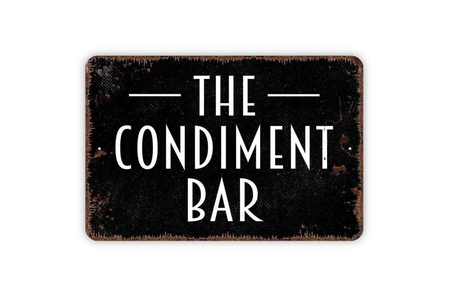 Condiment Bar Sign | Sauce Station Sign | Ketchup Mustard Relish Sign | Food Truck Decor | Metal Sign or Vinyl Sticker