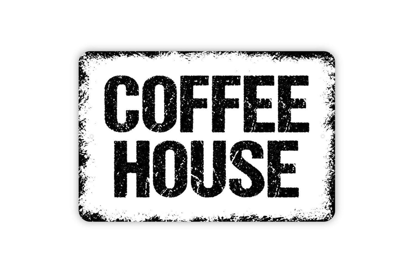 Coffee House Sign - Kitchen Metal Indoor or Outdoor Wall Art