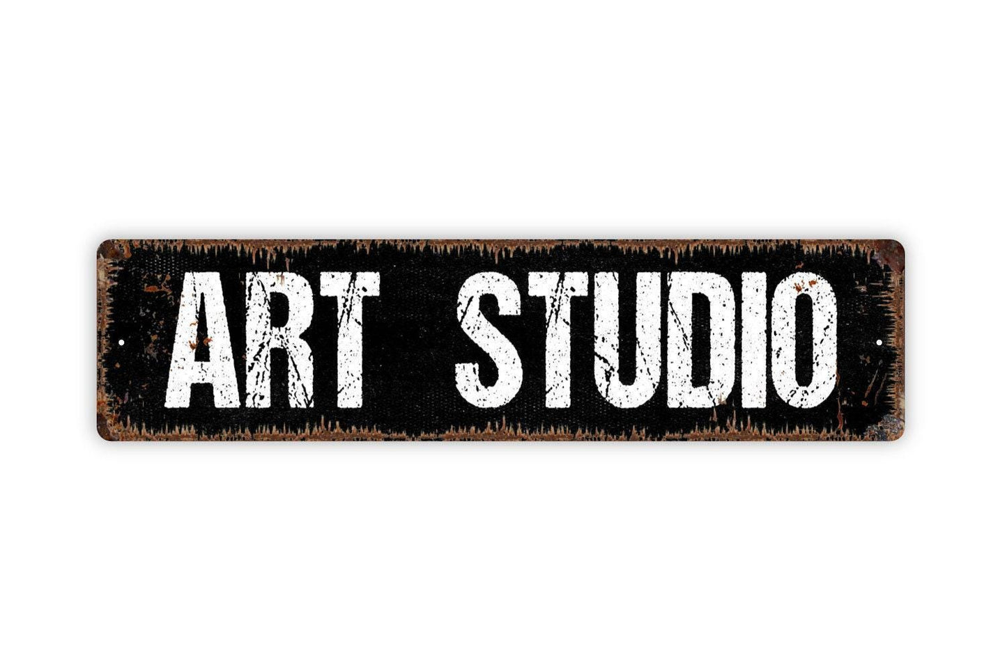 Art Studio Sign | Creative Workspace Wall Sign | Artist Room Decor | Craft Studio Wall Art | Metal Sign or Vinyl Sticker