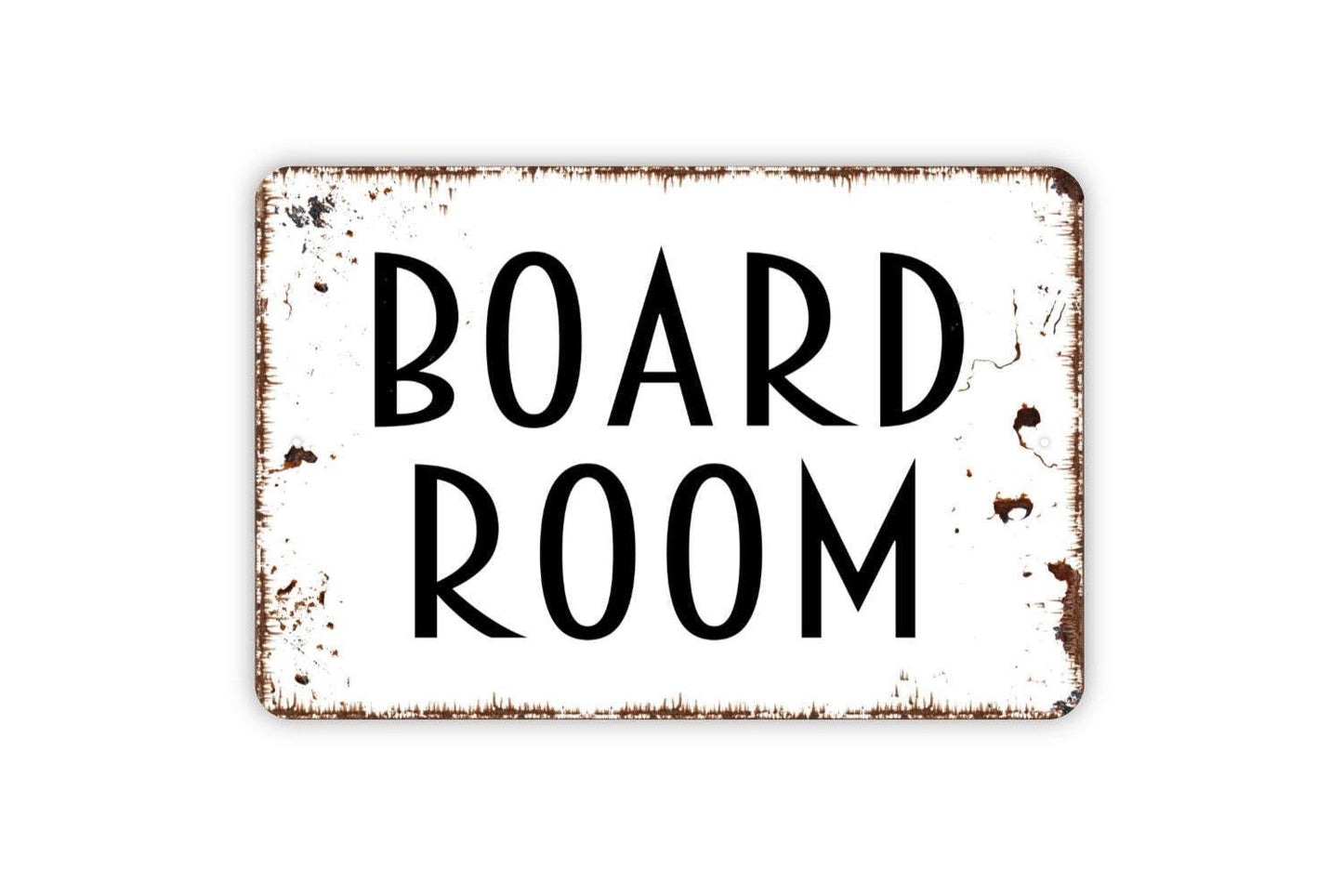 Board Room Sign, Metal Sign, Farmhouse Contemporary Modern Wall Metal Sign