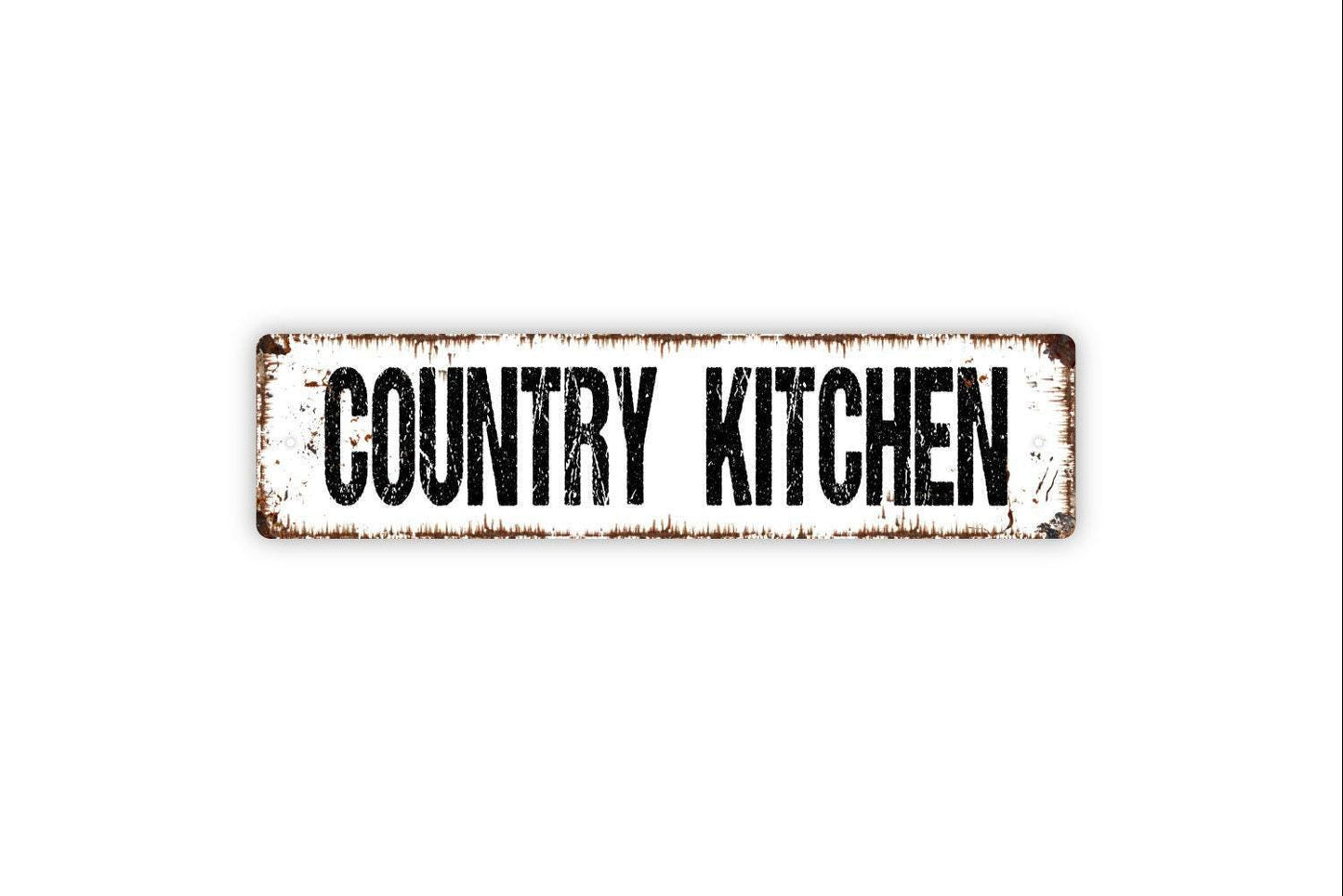 Country Kitchen Sign, Funny Pantry Kitchen Vinyl Sticker Or  Custom Metal Sign, Vinyl Sticker Or  Street Sign or Door Name Plate Plaque